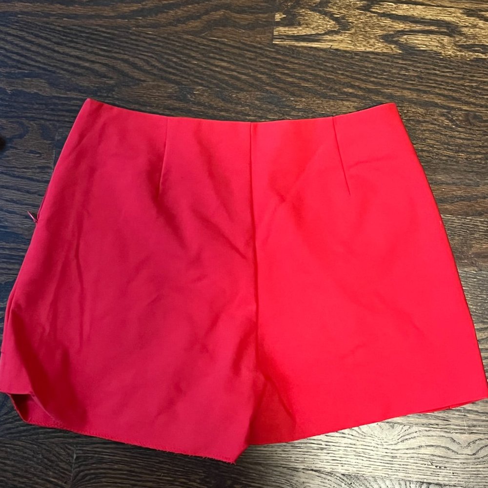 Red Ruffled Skort - Picture 2 of 2